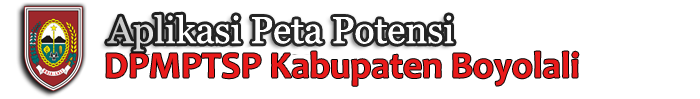 Aplikasi GIS Potensi Kabupaten Boyolali